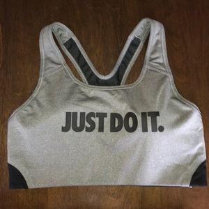 Nike Dri Fit Sports Bra Size L